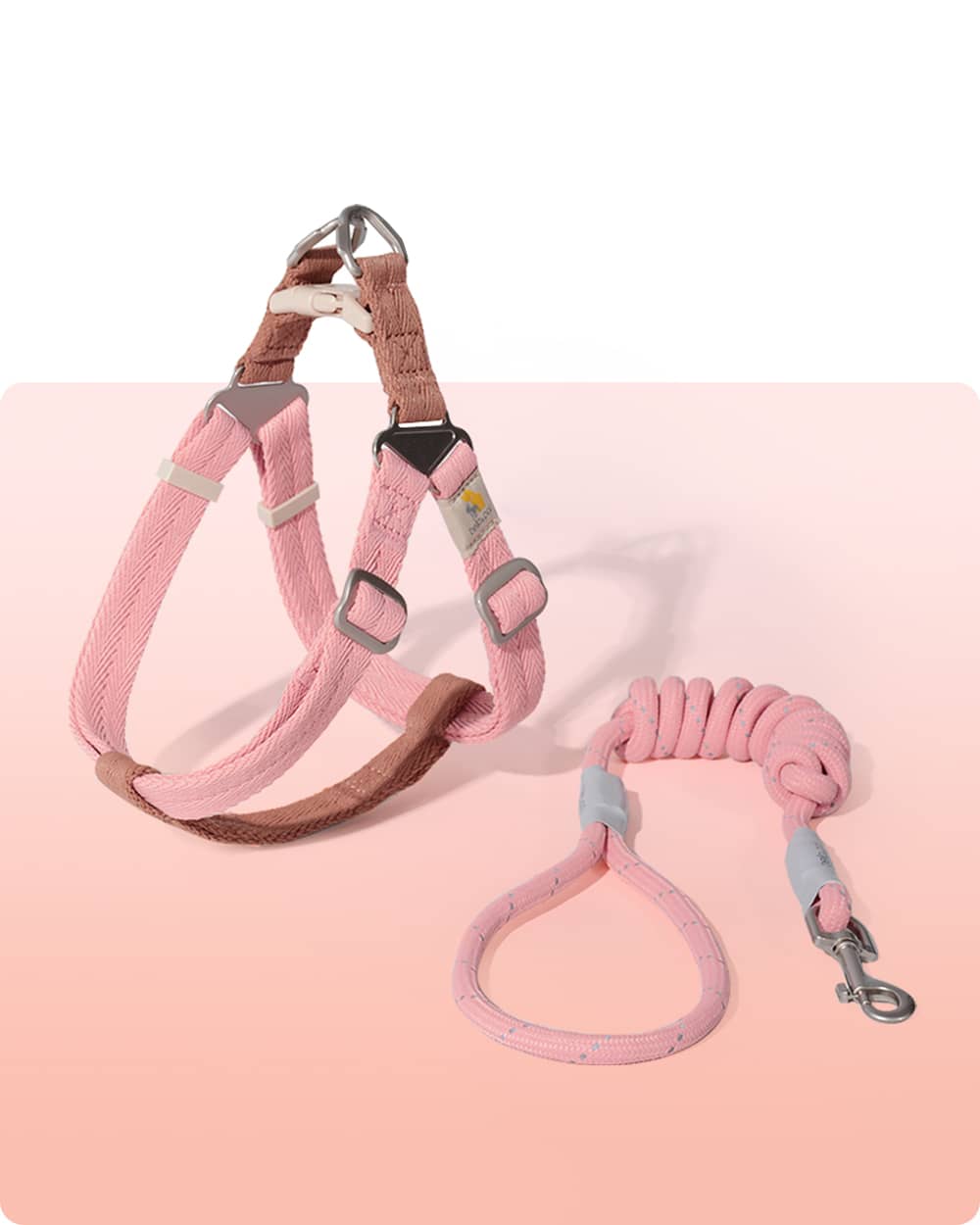 Soft Move 步入式胸背帶和牽引繩套裝 - 梅花鹿