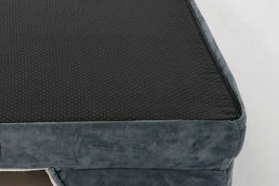 Non-slip bottom for smooth floors