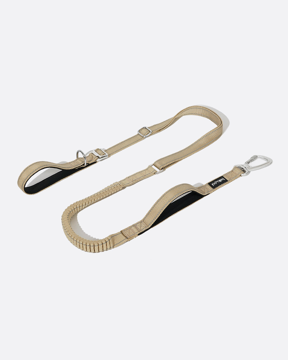 All-Metal Multifunctional Hands-Free Dog Leash - British Khaki