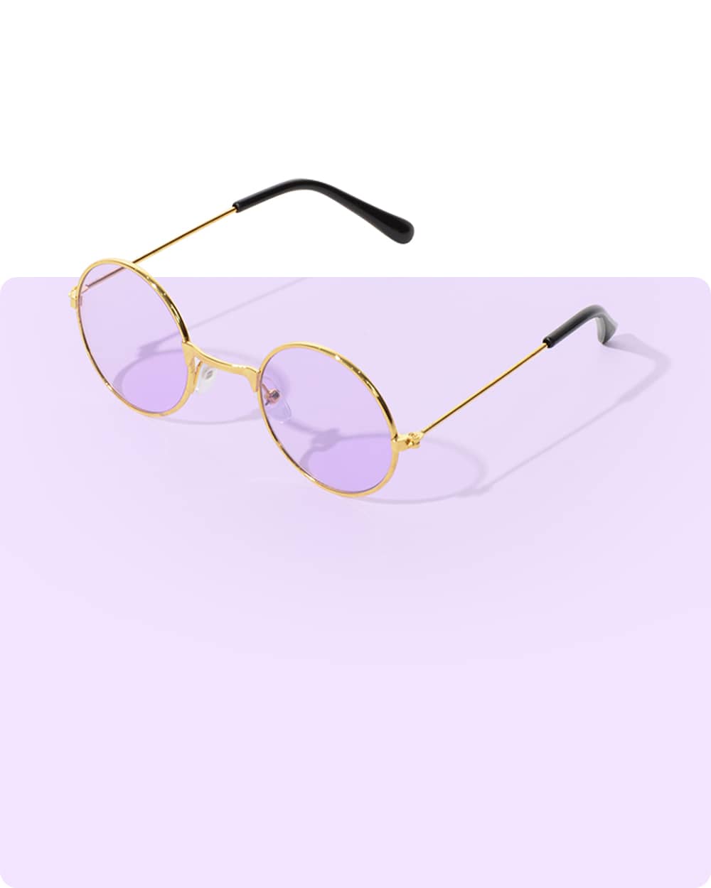 Tinted Lens Dog Glasses - Purple